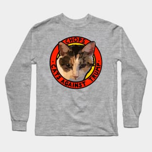 CATS AGAINST TRUMP - CHOPS Long Sleeve T-Shirt